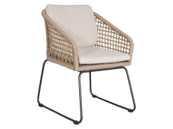 Outdoor Feelings Kentucky Cleveland Ø140 diningset - Sand