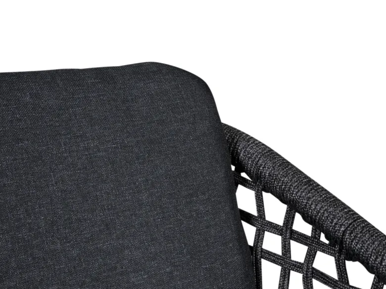 Outdoor Feelings Kentucky Cleveland Ø140 diningset - Lava Grey