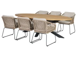 Outdoor Feelings Kentucky Cleveland 240 diningset - Sahara Dust