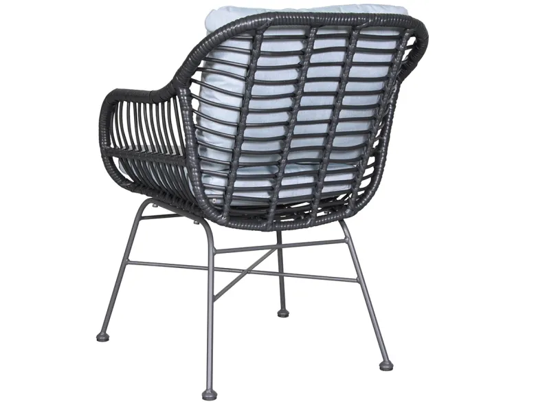 Outdoor Feelings Lekanto Edson 122 grey teak diningset