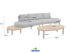 Outdoor Feelings Pacific loungeset