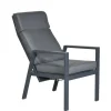 Outdoor Feelings Palais verstelbare tuinstoel - antraciet