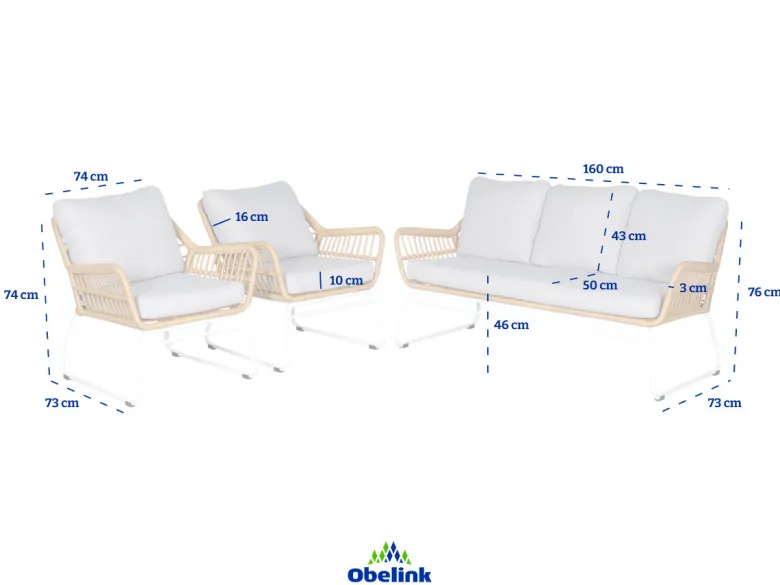 Outdoor Feelings Pearl loungeset