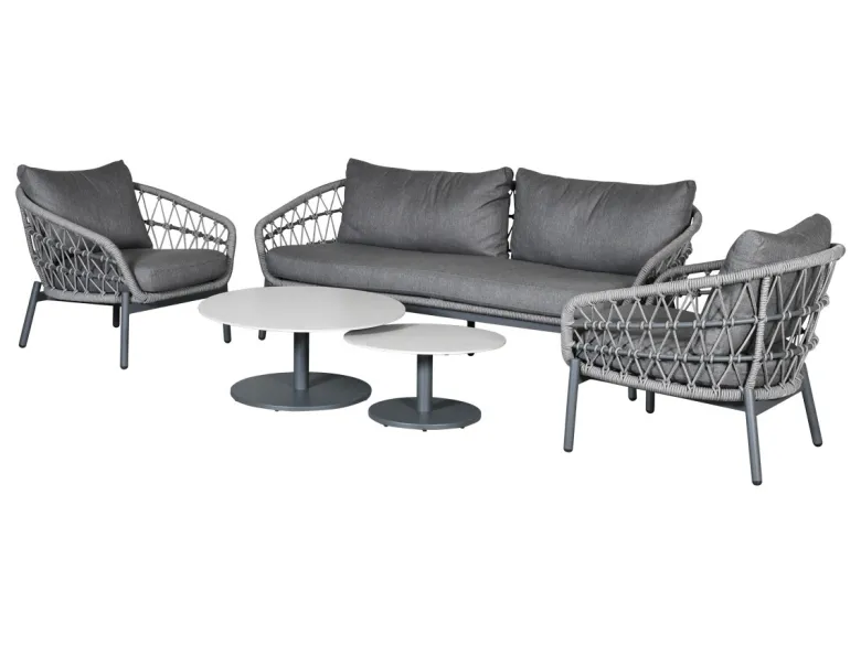 Outdoor Feelings Porto Ø80 cm loungetafel - Antraciet