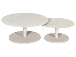 Outdoor Feelings Porto set loungetafels - Latte