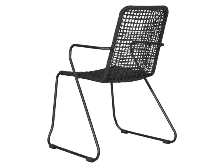 Outdoor Feelings Silva black diningstoel