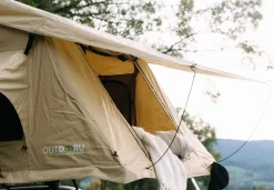 OutdoorU Expedition 5 Pers daktent incl. ladder& hoes - Green
