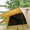 OutdoorU Family 5 Pers daktent incl. voortent& ladder - Green