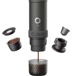 Outin mino draagbare espressomachine - Space Grey