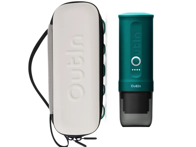 Outin Nano Bundle Compact Espresso draagbare koffiemachine