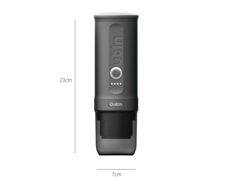 OutIn Nano draagbare elektrische espressomachine - Black