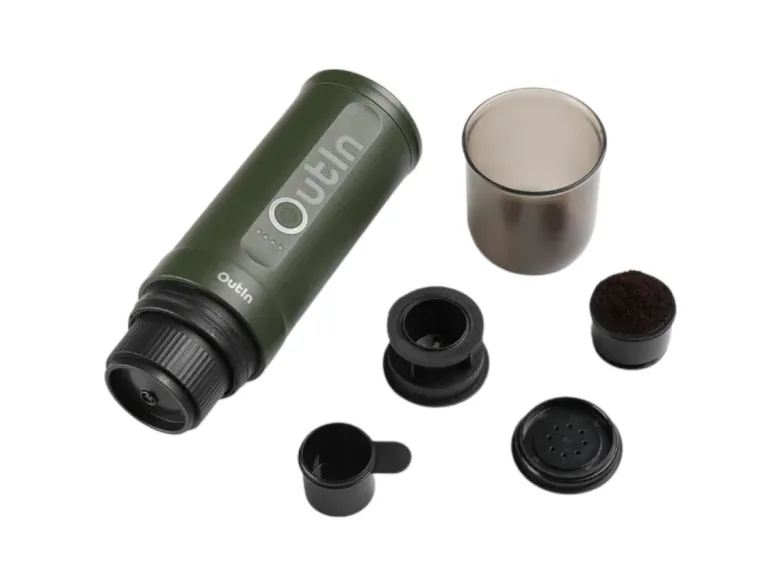 OutIn Nano draagbare elektrische espressomachine - Green