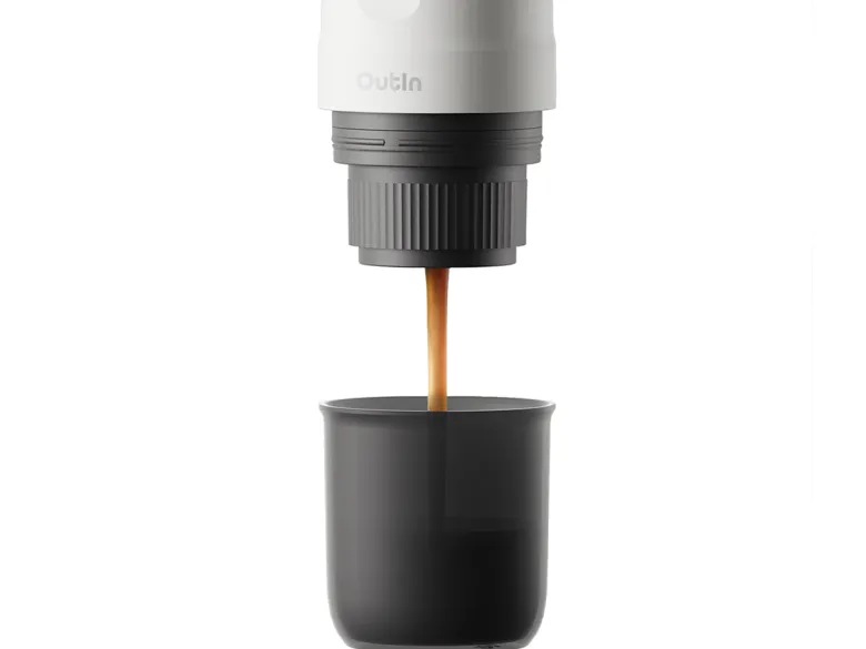 OutIn Nano draagbare elektrische espressomachine - White