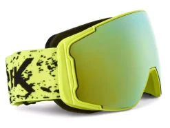 Outtrek geel spiegelglas kinder skibril