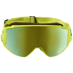 Outtrek geel spiegelglas kinder skibril
