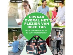 Packaway 4-laags 15 liter geïsoleerde koeltas - Abstract