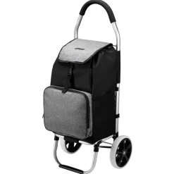 Packaway 45 liter boodschappentrolley met koelvak - Grey