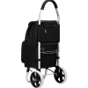 Packaway 45 liter boodschappentrolley met koelvak - Black