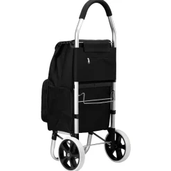 Packaway 45 liter boodschappentrolley met koelvak - Black