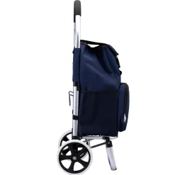 Packaway 45 liter boodschappentrolley met koelvak - Blue