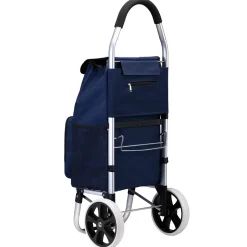 Packaway 45 liter boodschappentrolley met koelvak - Blue