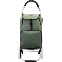 Packaway 45 liter boodschappentrolley met koelvak - Green