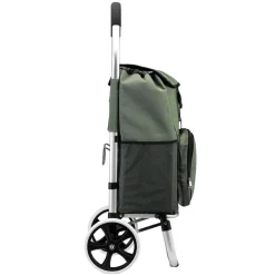 Packaway 45 liter boodschappentrolley met koelvak - Green