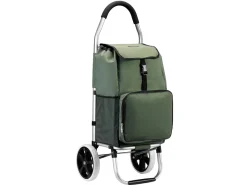 Packaway 45 liter boodschappentrolley met koelvak - Green
