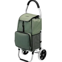 Packaway 45 liter boodschappentrolley met koelvak - Green