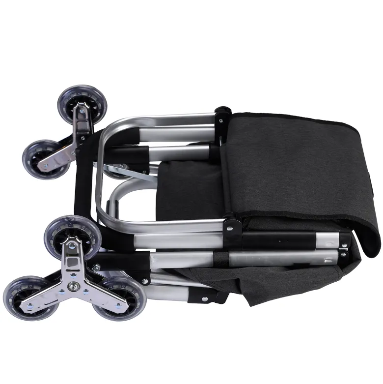 Packaway 40 liter boodschappentrolley met 6 wielen - Grey