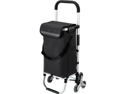 Packaway 40 liter boodschappentrolley met 6 wielen - Grey