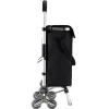 Packaway 40 liter boodschappentrolley met 6 wielen - Black