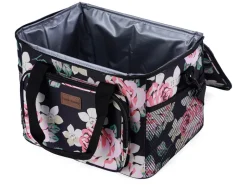 Packaway 15 liter geïsoleerde koeltas - Black Flower