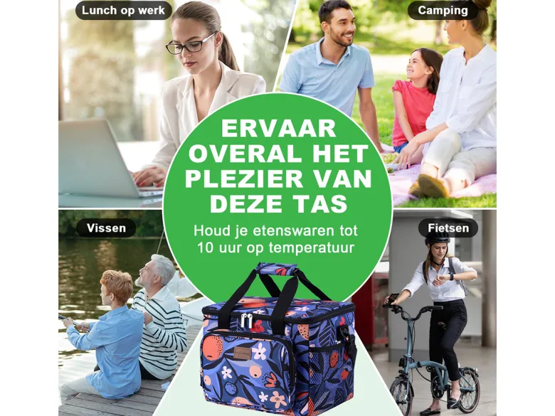 Packaway 15 liter geïsoleerde koeltas - Valencia