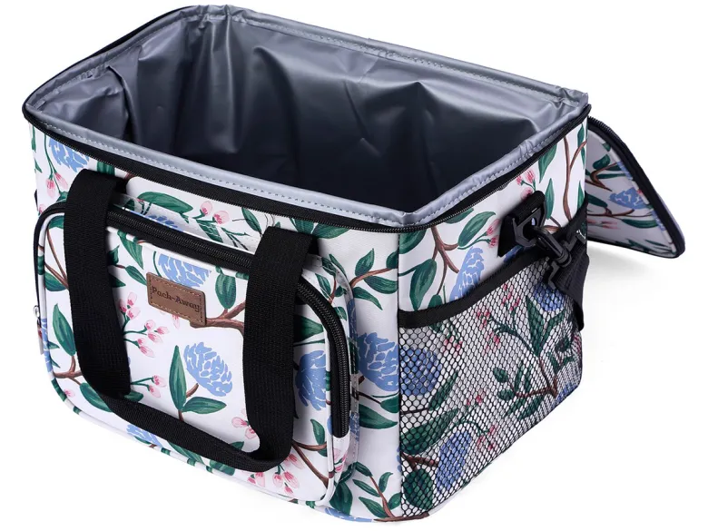 Packaway 15 liter geïsoleerde koeltas - White Flower
