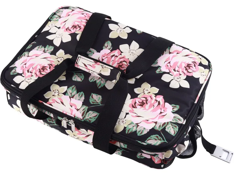 Packaway 30 liter geïsoleerde koeltas - Black Flower