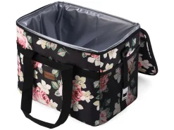 Packaway 30 liter geïsoleerde koeltas - Black Flower
