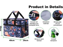 Packaway 30 liter geïsoleerde koeltas - Valencia