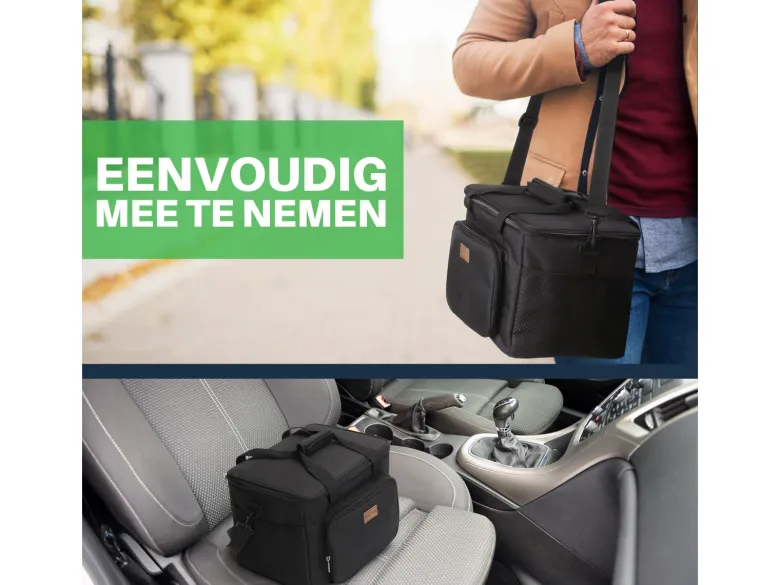 Packaway 15 liter koeltas - Black
