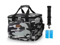 Packaway 15 liter koeltas - Camo Grijs