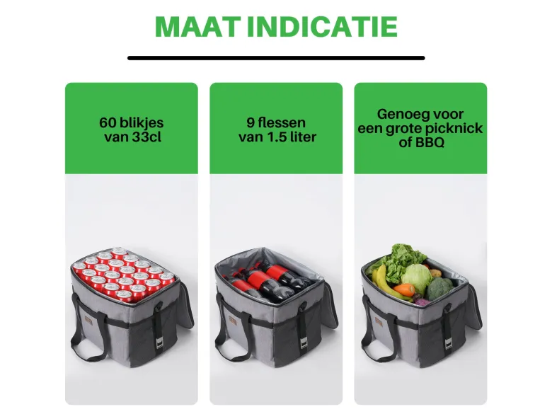 Packaway 30 liter koeltas - Grey
