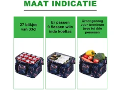 Packaway 15 liter koeltas - Japanse bloem