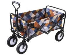 Packaway Opvouwbare polyester bolderkar - Blokken Patroon