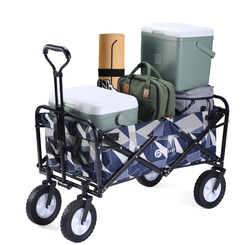 Packaway Opvouwbare polyester bolderkar - Abstract Pastel