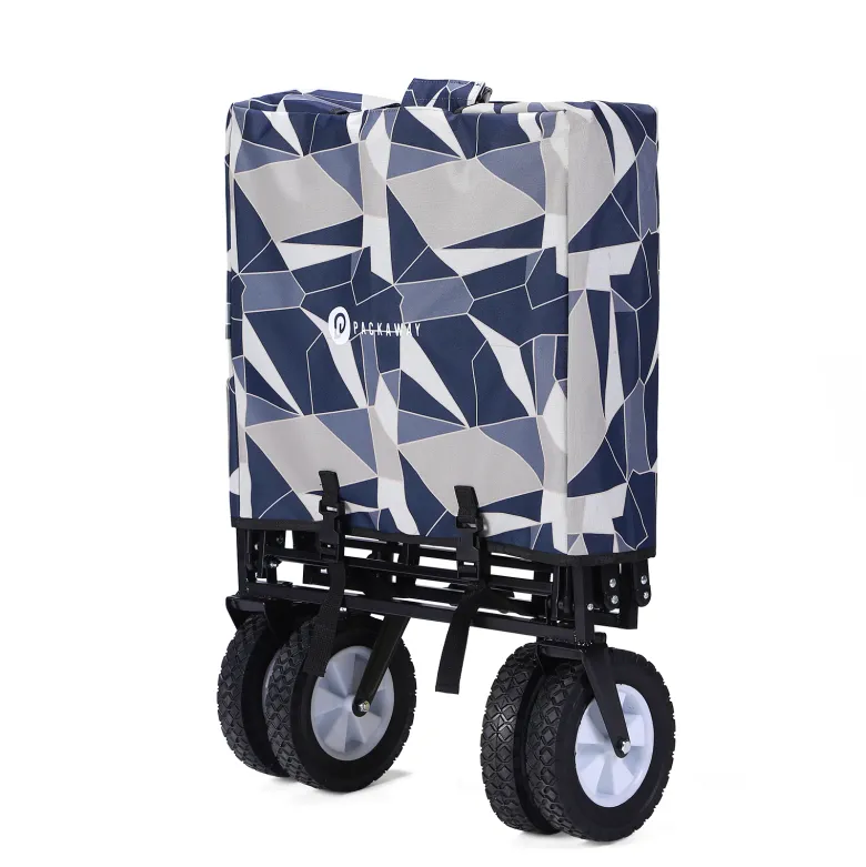 Packaway Opvouwbare polyester bolderkar - Abstract Pastel