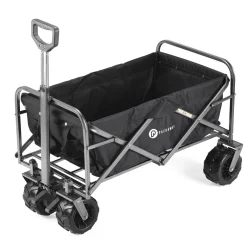 Packaway XL opvouwbare bolderkar - black