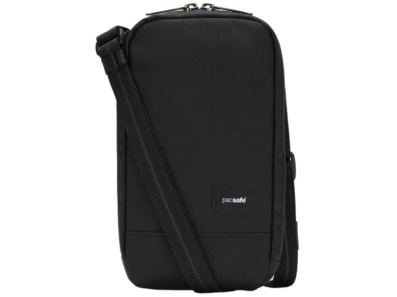 Pacsafe RFIDsafe Blocking Tech 1 liter schoudertas - Jet Black