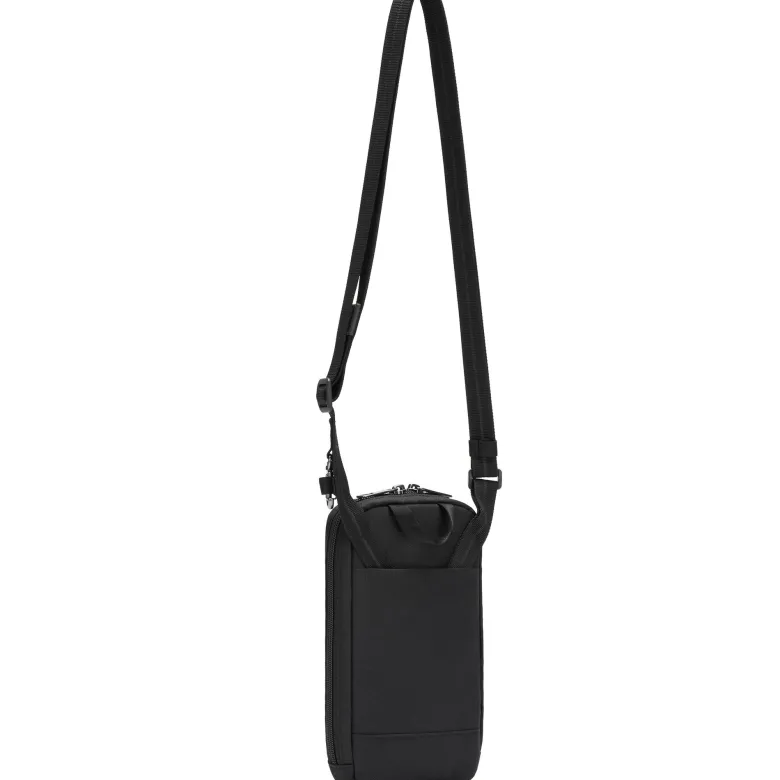 Pacsafe RFIDsafe Blocking Tech 1 liter schoudertas - Jet Black