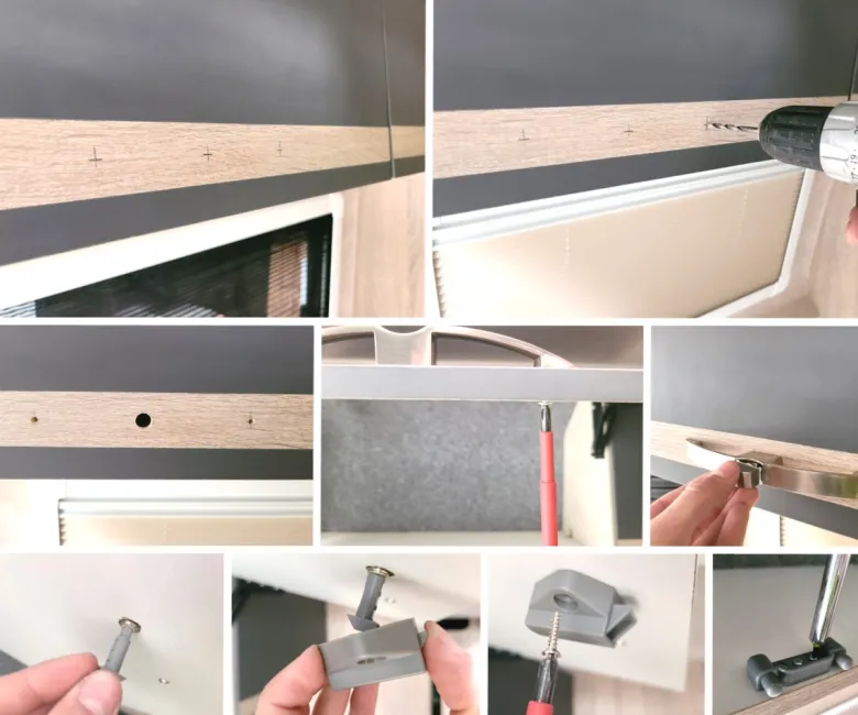 Pantheratec Klika Push-Lock 160mm kastslot - geborsteld