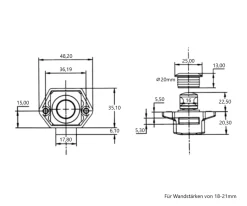 Pantheratec Nexa Push Lock kastslot - Matt Silver